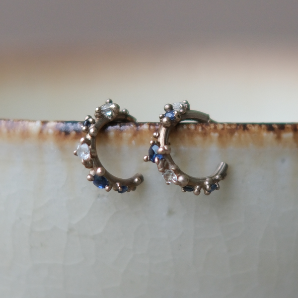 Stardust Small Hoop Earrings