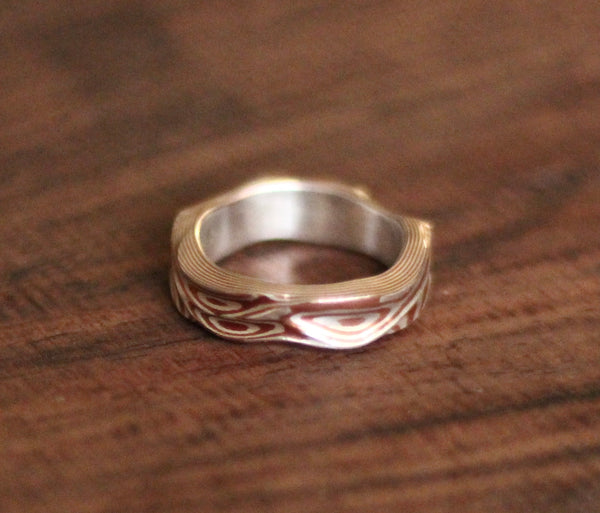 Mokume Gane Ring - Rapid